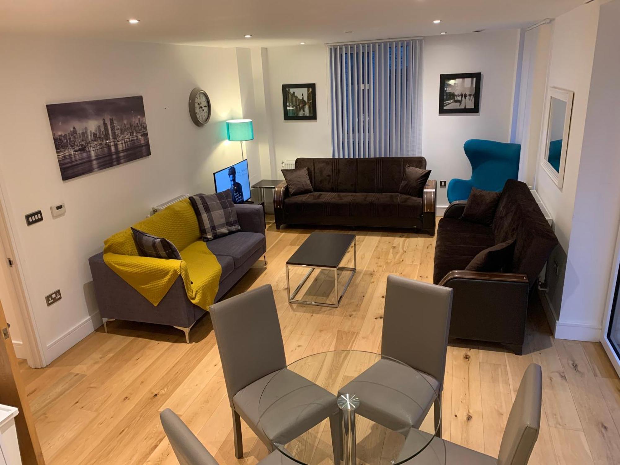 Modern London Excel 2 Bedrooms 2 Bathrooms, Parking, Kitchen, Lounge, Balcony Apartment Dış mekan fotoğraf